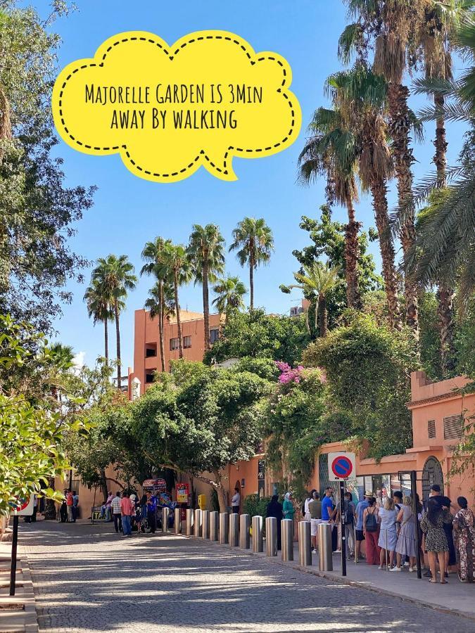 Dreamy Apartment , Exceptional View Of Majorelle Marrakesh Eksteriør bilde
